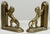 Figurative Vintage 20th C Brass Lion Bookends For Sale - Image 3 of 8