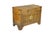 Campaign Baker Far East Collection Walnut Burl Chinoiserie Campaign Chest Nightstand MCM For Sale - Image 3 of 9