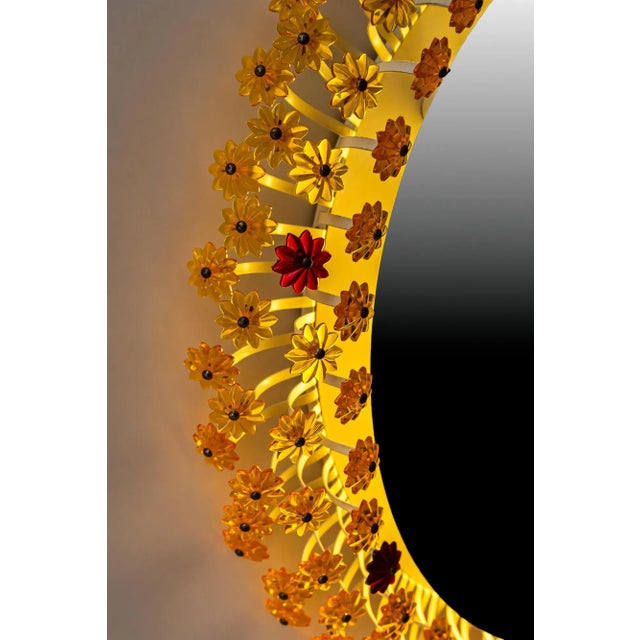 Viennese Backlit Wall Mirror by Emil Stejnar for Rupert Nikoll, 1950s For Sale - Image 11 of 17