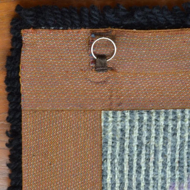 Abstract Vibrant Wall Tapestry by Junghans, 1960s For Sale - Image 11 of 12