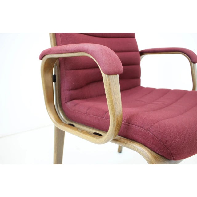 Brown Armchair by Albert Stoll for Giroflex, Switzerland, 1970s For Sale - Image 8 of 13