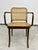 Office chair no.811 designed in late 1920s by Josef Hoffmann in excellent original condition with hand woven cane seat and...