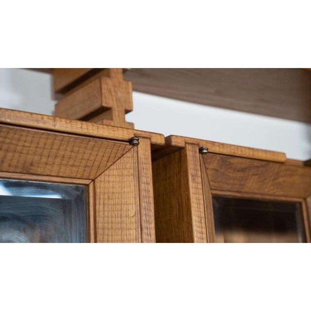 Large Bookshelf with Bench attributed to Guiseppe Rivadossi for Officina Rivadossi, Italy, 1970 For Sale - Image 3 of 18