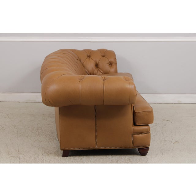 Maitland Smith Ra-324 Washington Leather Sofa For Sale - Image 15 of 18