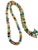 Artisan-Crafted Multicolor Tourmaline Necklace & Bracelet With Watermelon Tourmaline and Verdigris Patinated Copper For Sale - Image 4 of 17