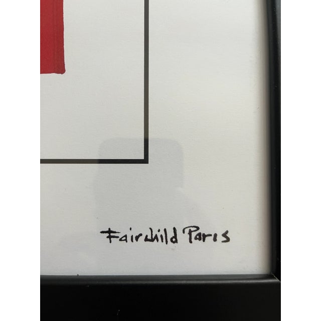 Vintage Sunday B. Morning Hermes Fairchild Paris Limited Edition Print For Sale - Image 4 of 6