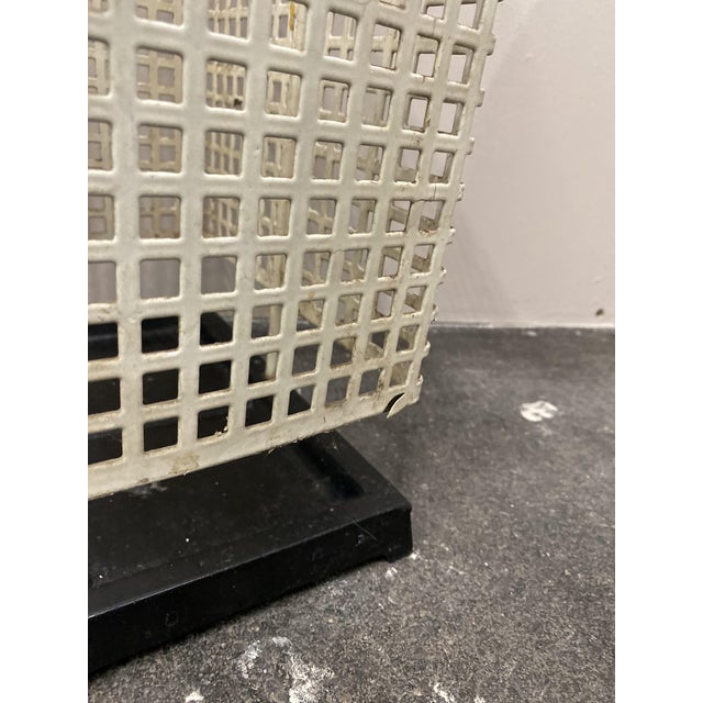 Umbrella Stand with Geometric Structure attributed to Josef Hoffmann For Sale - Image 9 of 16