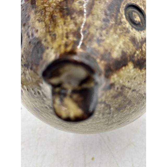 Sunfish Shaped Flower Vase by Jean Claude Malarmey for Vallauris 1970s For Sale - Image 4 of 10