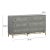 Transitional Pesce Shagreen 6 Drawer Dresser For Sale - Image 3 of 12