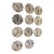 Antique Plates Limoges Gold Rimmed (14 Piece Set) For Sale