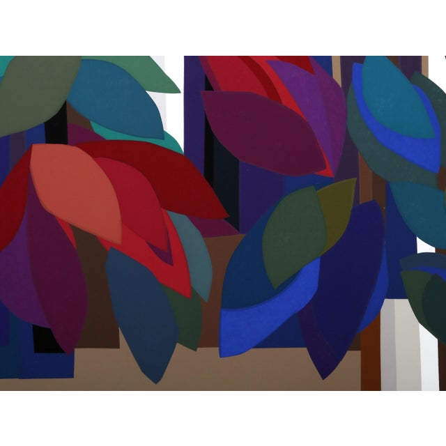 Abstract Wildwood by Barbara Lynch Zinkel For Sale - Image 3 of 4