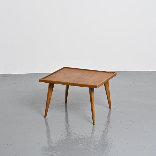 Coffee Table with Tapered Legs, France, 1955 For Sale - Image 11 of 11