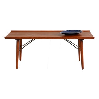 Danish Coffee Table attributed to Børge Mogensen for Søborg Møbler, 1950s For Sale