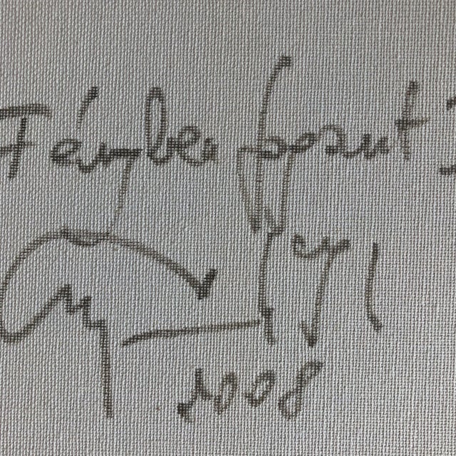 Textile Original Contemporary Istvan Csizmadia Abstract Female Nude Painting For Sale - Image 7 of 10