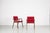 This set of two Italian chairs was designed by Franco Albini for Poggi in the 1950s. The "Luisa" model is a simple,...