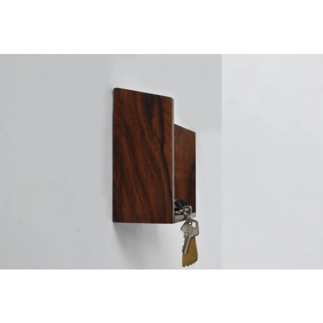 Danish Suspended Pocket Emptiers in Rosewood, 1960 For Sale - Image 4 of 6