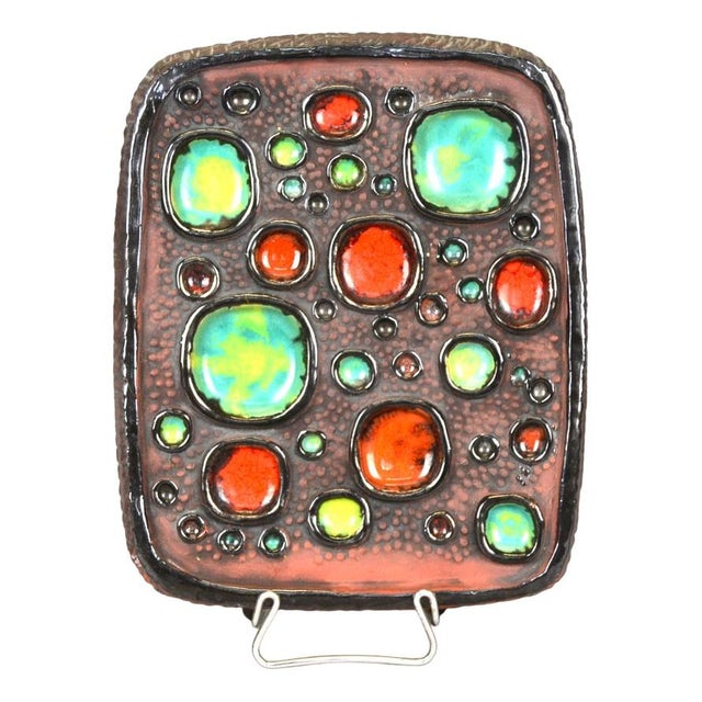 1960s Wall Plaque by Lars Bergsten, 1960s For Sale - Image 5 of 5