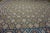 1930s 1930s Blue Orange Geometric Antique Indian Cotton Dhurrie Carpet Flatwoven Rug For Sale - Image 5 of 12