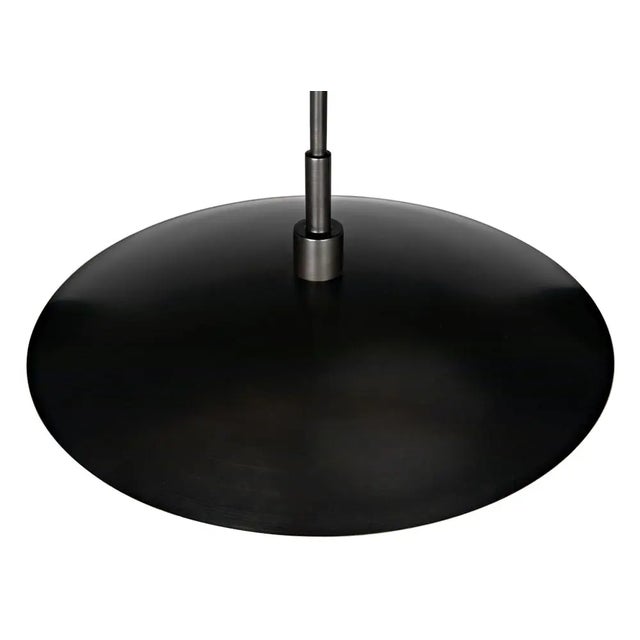 NOIR Anton Pendant, Metal with Aged Brass Finish For Sale In Los Angeles - Image 6 of 6