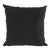 Elegant Black Quilted Pillow With Beaded Detailing For Sale