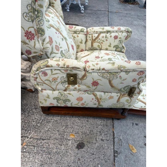 Mid 19th Century Antique Foots Patent Reclining Arm Chair Great Portland St London For Sale - Image 5 of 18