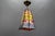 Mid-Century Blue, Yellow and Red Stained Glass Pendant Light, 1970s For Sale - Image 17 of 18