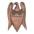 Vintage Carved Wood Eagle Wall Plaque For Sale