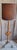 Vintage Floor Lamp with Oak Column, Black Metal Legs and Fabric Shade by Lamplove, 1960s For Sale - Image 3 of 7