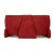 Red Satyr Fabric Three-Seater Sofa in Red from Mondo For Sale - Image 8 of 10