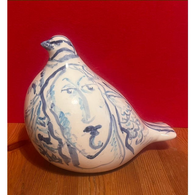 Ceramic sculptures with no damage or repairs. Dimensions: Large: Height 24 cm Length 26 cm Width 16 cm Small: Height 16 cm...
