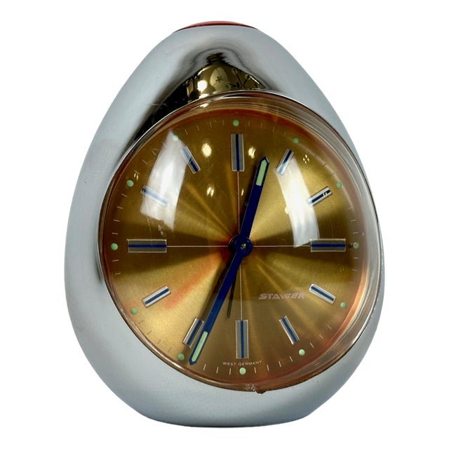 Space Age Egg Alarm Clock from Steiger, 1970s For Sale