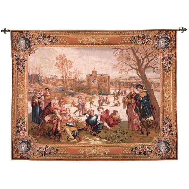 This tapestry is one of the set of twelve hangings known as The Lucas Months, representing the months of the year. This...