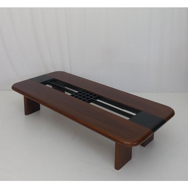 Mid-Century Modern Coffee Table, 1980s For Sale - Image 4 of 6