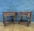 1940s Pair of Spanish Rustic Bedside Tables With Carved Drawers, Mid-20th Century For Sale - Image 5 of 11