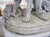 Renaissance Signed Antique French Plaster Sculpture, a Renaissance Boy and His Dog, C. 1880 For Sale - Image 3 of 18