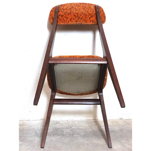 Vintage Italian Teak Chairs, 1960s, Set of 4 For Sale - Image 14 of 18