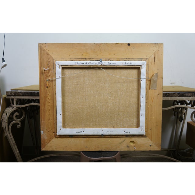 Mid 19th Century The Return of the Boating Party Oil Painting After Pierre Auguste Renoir 34" For Sale - Image 12 of 12