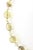 Yellow and Brown Faceted Glass Bead Necklace For Sale In Miami - Image 6 of 6