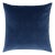 Scalamandre 22" x 22" Tudor Velvet Pillow in Lapis For Sale