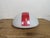 Vintage Emergency Wall Light in Iron and Milk Glass, 1960s For Sale - Image 4 of 12