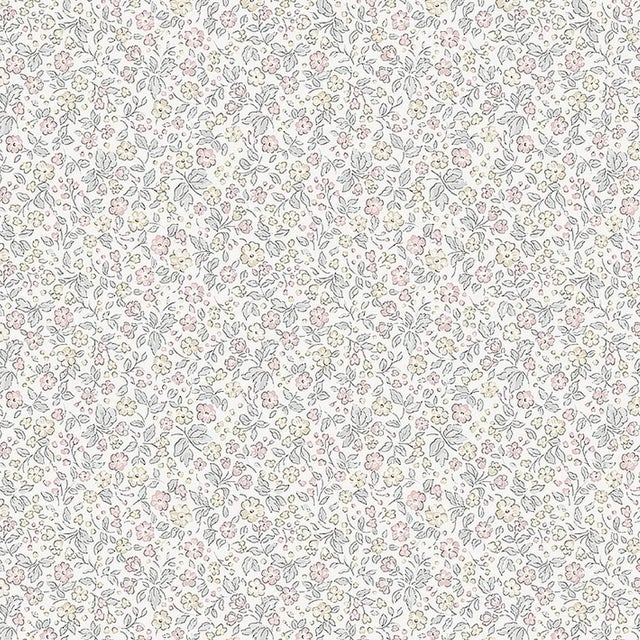 Boråstapeter Jasmine Wallpaper In Ivory For Sale
