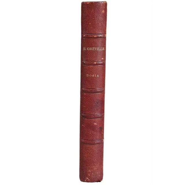 TITLE Dosia LANGUAGE French PUBLISHER Librarie Plon, Plon-Nourrit et Cie (Paris, France) BINDING Hardcover. Quarter bound...