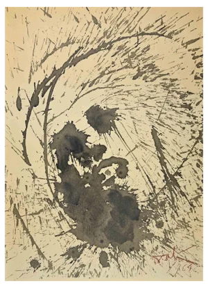 Salvador Dali, Ecce Homo, Lithograph, 1964