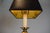 Mutual Sunset Lamp Co. Mutual Sunset Lamp Corporation Brass Hollywood Regency Lamps, Pair For Sale - Image 4 of 10