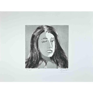 Giacomo Manzú, Inge Edition 53/125, 1970, Etching For Sale