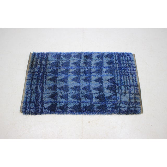 Textile Vintage Danish Wool Rug from Nordiska Industri For Sale - Image 7 of 7