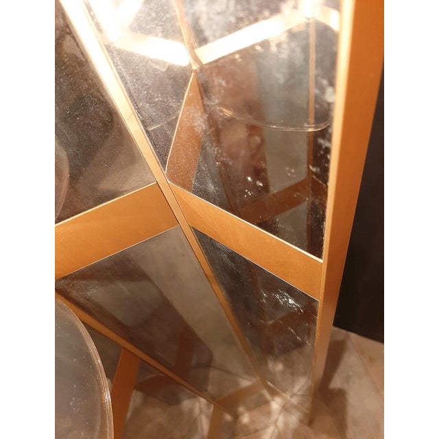 Floor Lamp in Chrome Plated and Brushed Aluminium with Murano Glass attributed to Gaetano Sciolari, 1970 For Sale - Image 10 of 15