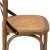 2020s Black X Oak & Rattan Dining Chair For Sale - Image 5 of 6