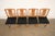 Henredon Style Mid-Century Hollywood Regency Carved Walnut and Cane Dining Chairs, Set of Four For Sale In South Bend - Image 6 of 16