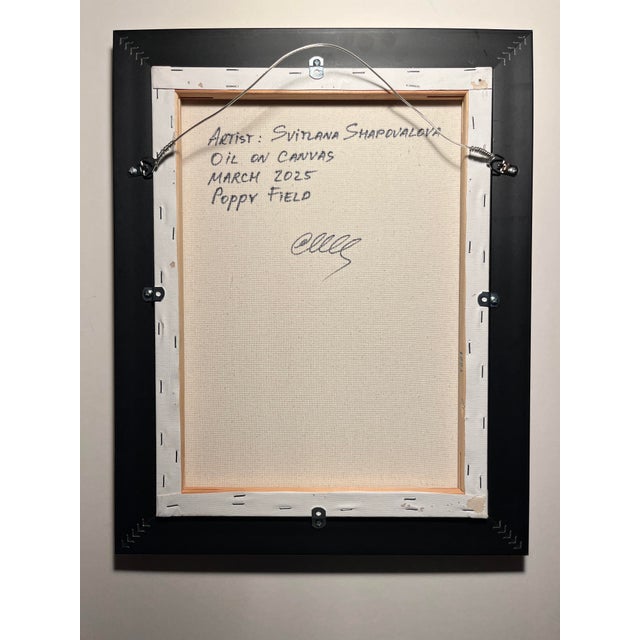 2025 Oil on Canvas Painting by Ukrainian Artist Svitlana Shapovalova 12"x16" For Sale In Los Angeles - Image 6 of 7